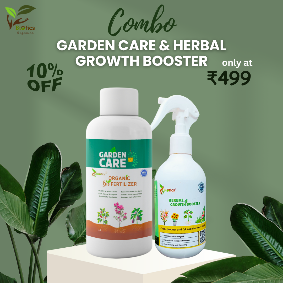 Garden Care Liquid & Herbal Growth Booster Combo Offer