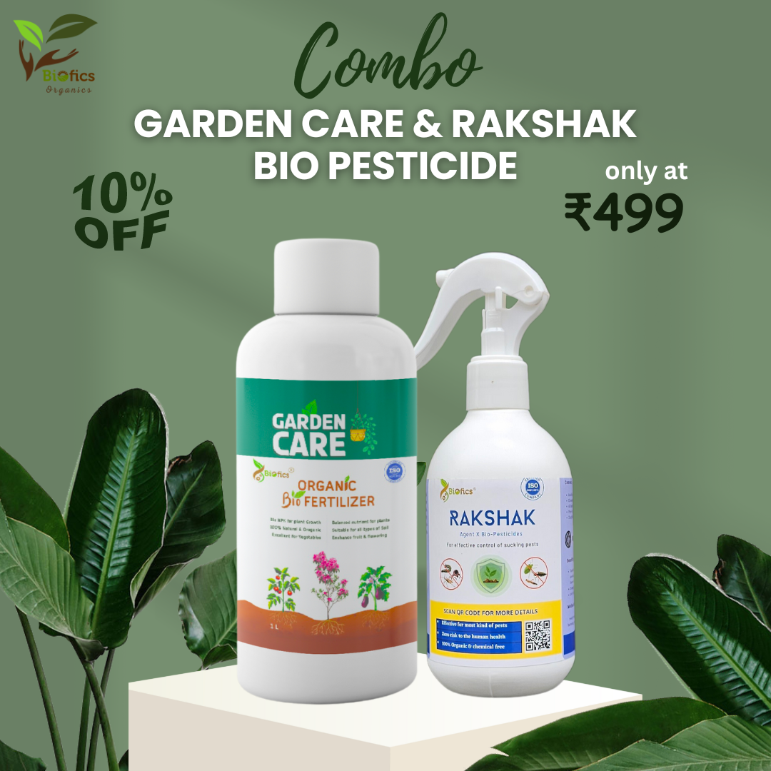 Garden Care Liquid & Rakshak Bio-Pesticide Combo Offer