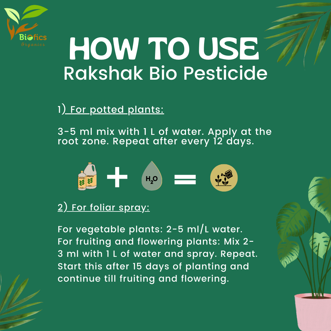 RAKSHAK Agent X Bio Pesticide