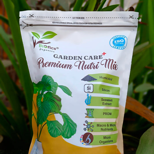 Biofics® Garden Care Granules | Premium Nutri Mix Biofertilizer for Complete Growth of plant