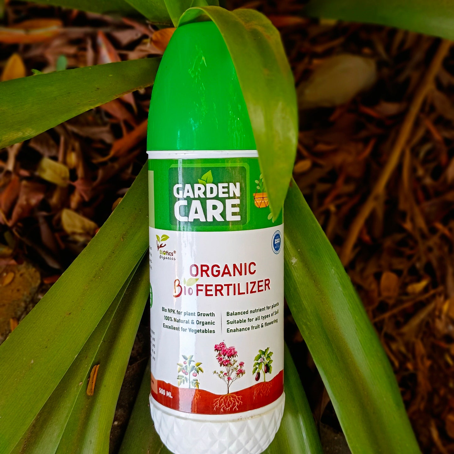 Biofics®Garden Care Liquid | 100 % Organic Fertilizer for complete Growth of plants