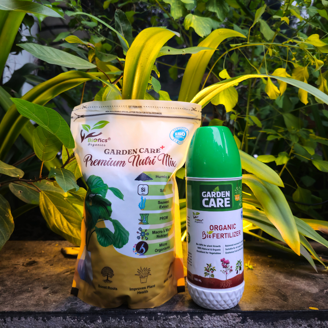 Biofics Garden Care Liquid Fertilizer & Granuels  Combo Offer